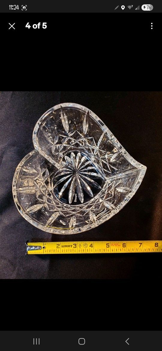 Waterford Lismore 6 7/8 Inch Ring / Watch Retainer Bowl
