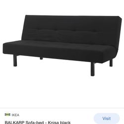 IKEA Sofa Bed-black