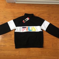 NWT Fila women fleece half-zip sweatshirt  Size M