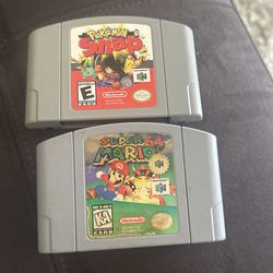 2 Nintendo 64 Games 