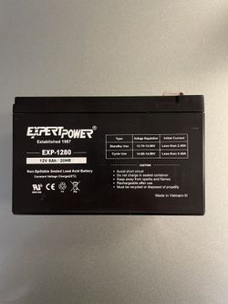 12V 8Ah/20HR Battery