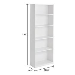 shelfs organized for garage or room dividers
