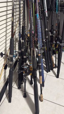 Fishing rods and reels