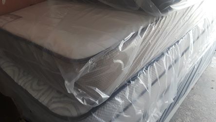 plush twin size mattress set $119.99 delivery available