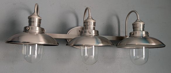 Brushed Nickel Vanity Light Fixture