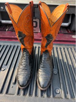Lucchese Classics Randall Full Quill Ostrich size 10D