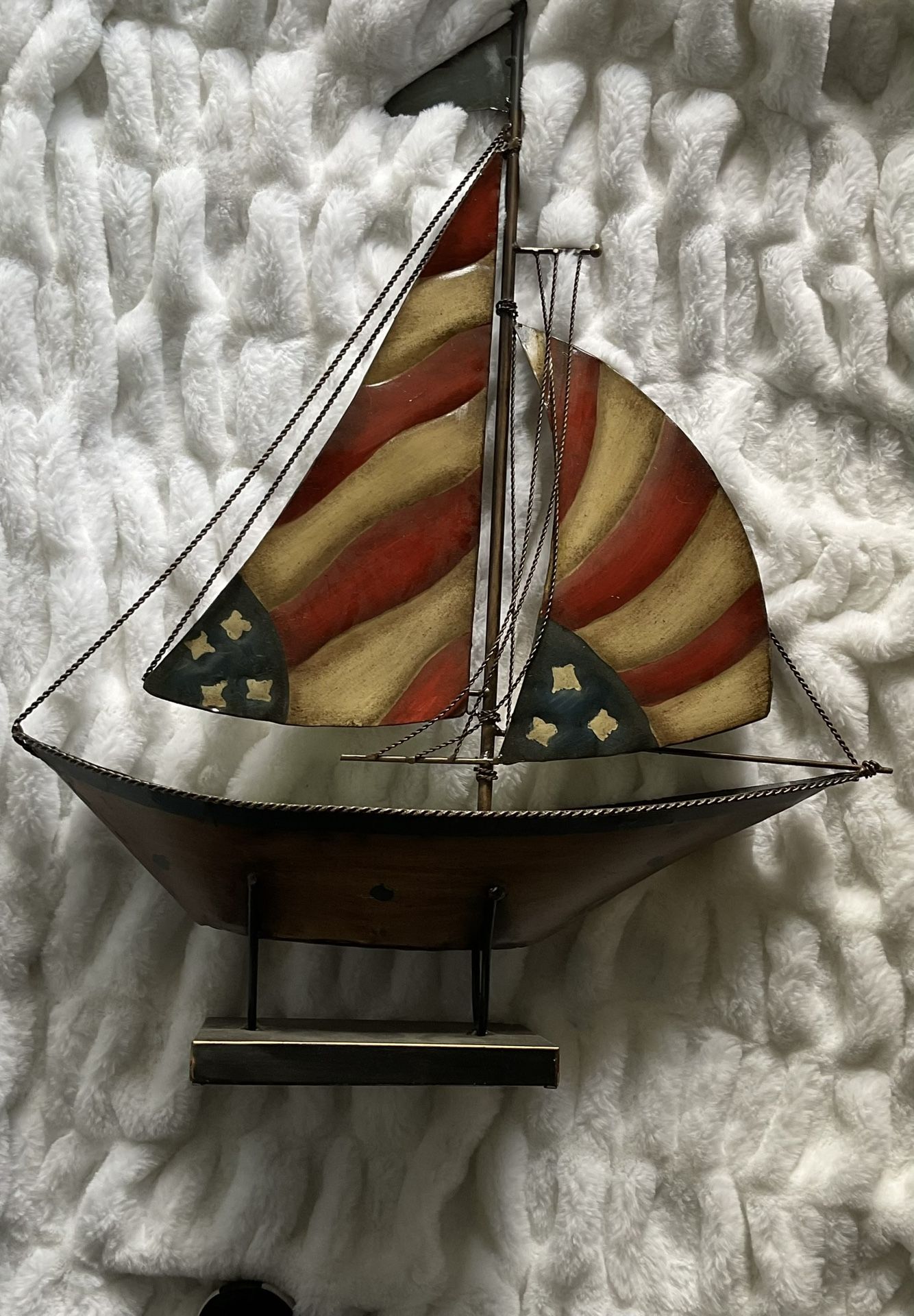 Metal Sailboat