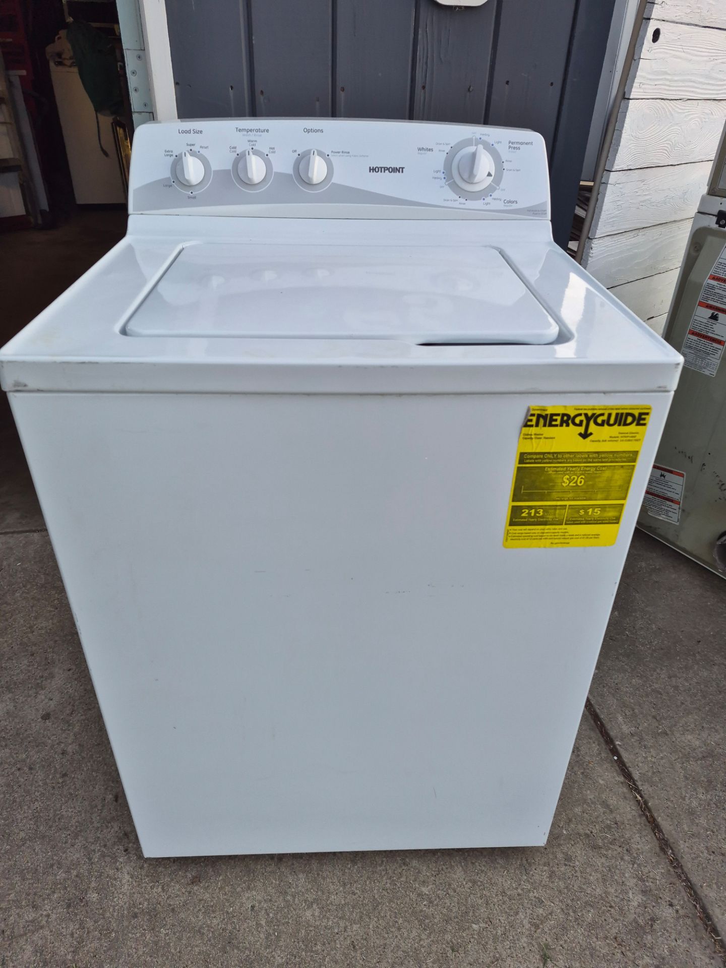 Hotpoint Heavy Duty Washer