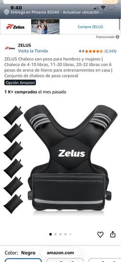 ZELUS Weighted Vvvvest new