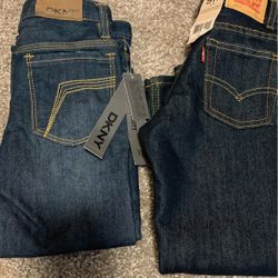 Boys Levi Dkny Jeans 4t Brand New 