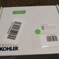 Brand New Kohler Solid Brass Chrome Plated Towel Holder 