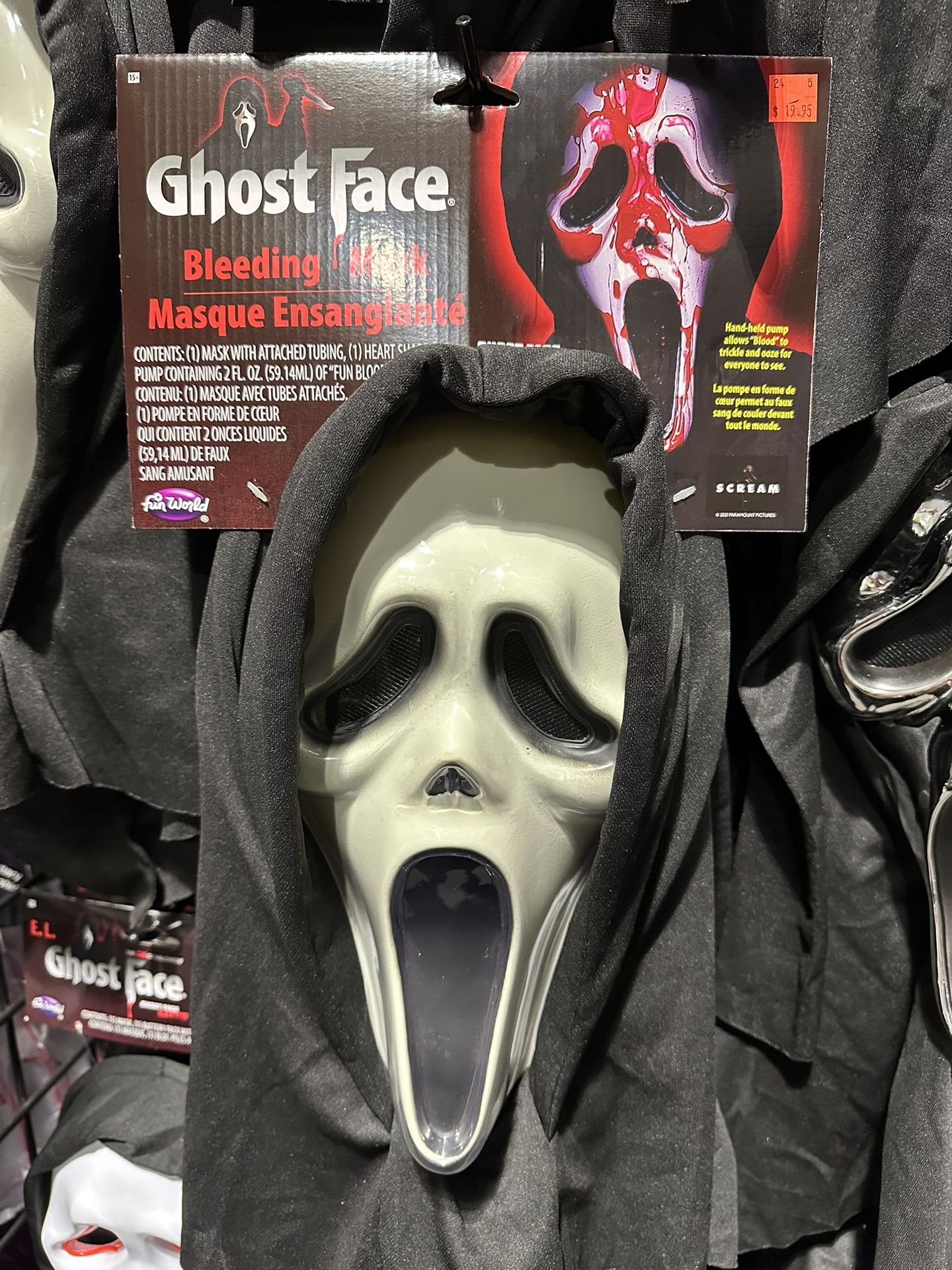 Ghost Face Bleeding Mask