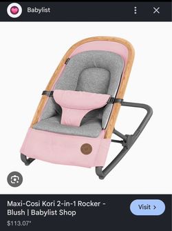 Maxi-Cosi Kori 2-in-1 Baby Rocker Blush