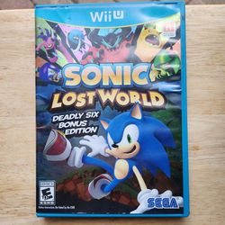 Sonic Lost World for Nintendo Wii U