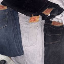 4 Paris Of 501s Size 40x32