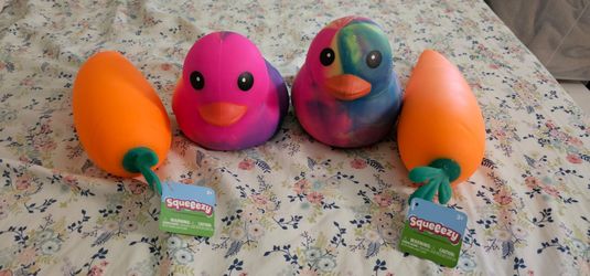Squeeezy duck & carrots