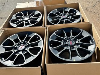FREE DELIVERY 20" TOYOTA TUNDRA TRD Sequoia 2022 - 2027 Factory OEM BLACK WHEELS RIMS 4