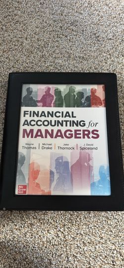 Financial Accounting for Managers