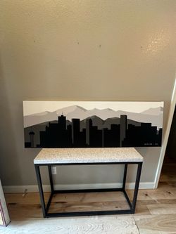 DEN Graphic Skyline Wall Art