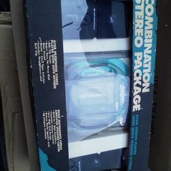 Combination Stereo Package  New    Aiwa Stereo  With Seiko Speaker System 