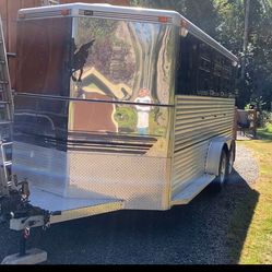 Silverlite 3 Horse Slant Load Trailer