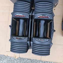 Powerblock Adjustable Dumbells 32lbs 