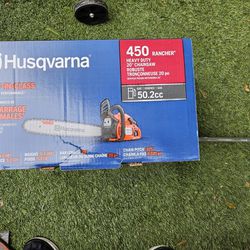 Husqvarna Chainsaw 20 In,450 Rancher 