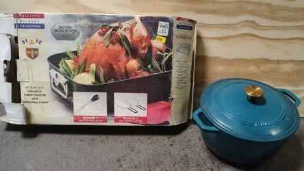 Dutch Oven & Turkey Roaster Bundle