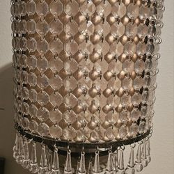 Vintage Plastic Babble Chandelier Lamp Shade