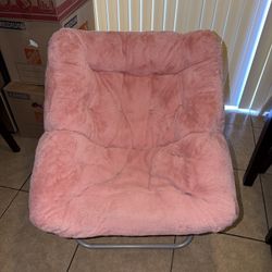 Pink Foldable Chair 