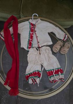 Traje traditional para bebe
