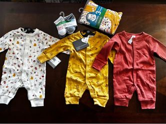 Newborn Earthtone Gerber Modern Moments Sleepers