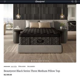 King size Beauty rest mattress