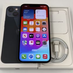 NEW iPhone 13 128GB Unlocked Warranty 2027