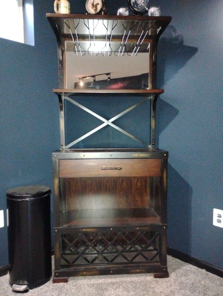 Howard Miller Bar And Wine Cabinet