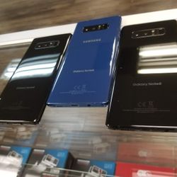 Samsung note 8 Unlocked/PLUS free warranty