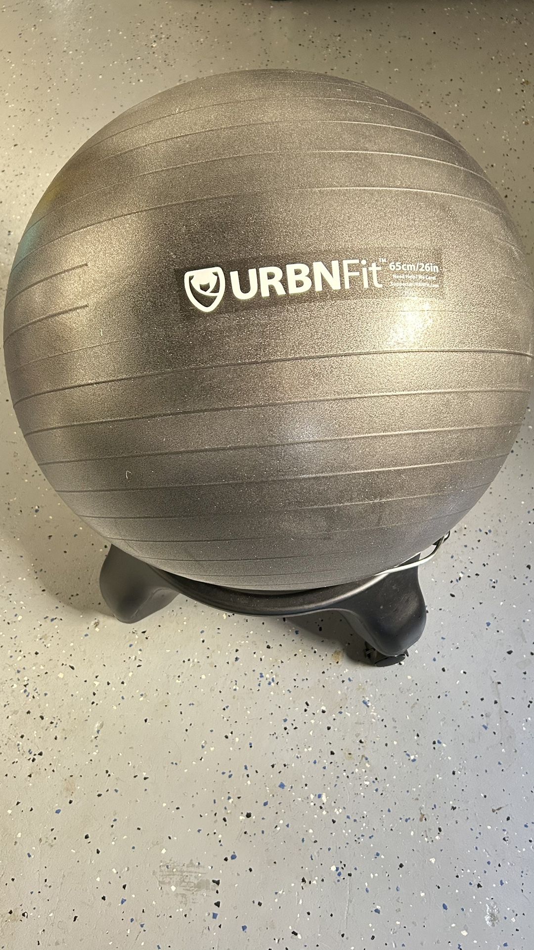 Exercise Ball With Stand