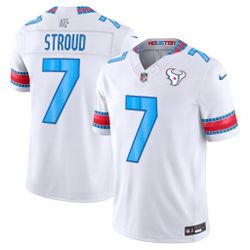 Houston Texans C.J. Stroud #7 White Alternate Game Jersey L