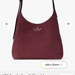 Kate Spade 454 Suede Small Shoulder Bag