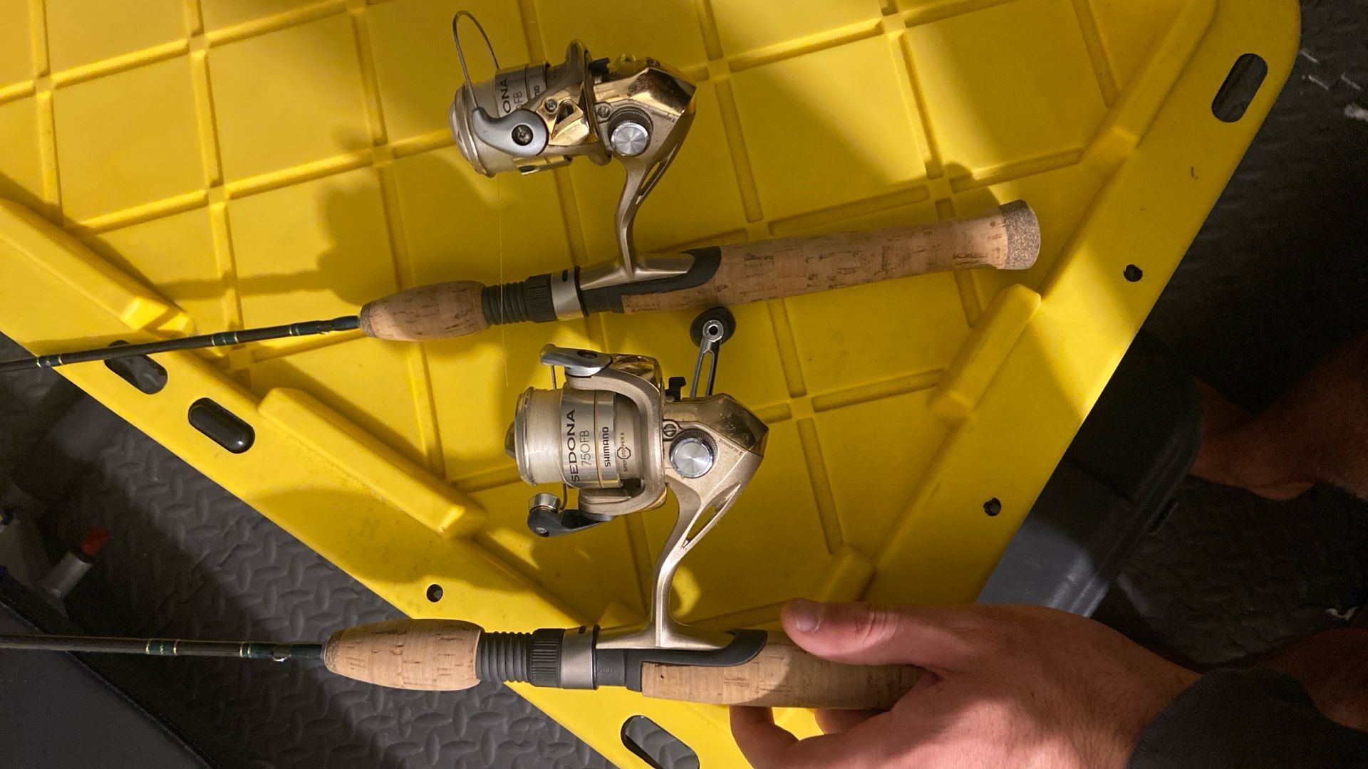 2 Ultralight Fishing Combos – Daiwa Spinmatic Rods + Shimano Sedona Reels