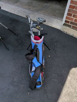 Kids left-handed golf set