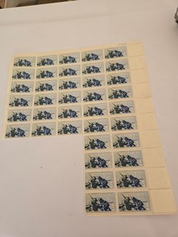 Vintage Civil War Centennial Gettysburg Stamps