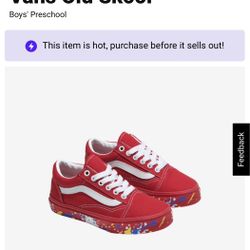 Boys Vans