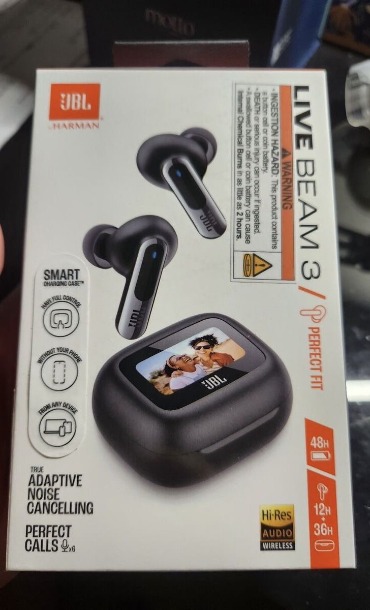 JBL Live Beam 3 Wireless Headphones