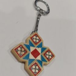 Vintage cross Keychain