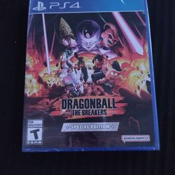 Sony PlayStation 4 Dragon Ball Z The Breakers Special Edition Brand New Sealed.