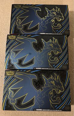 Pokemon EMPTY Charizard UPC Boxes (3)