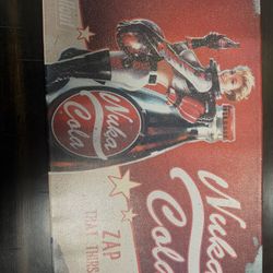 Magic/ Fallout Playmat, Holofoil Nuka Cola