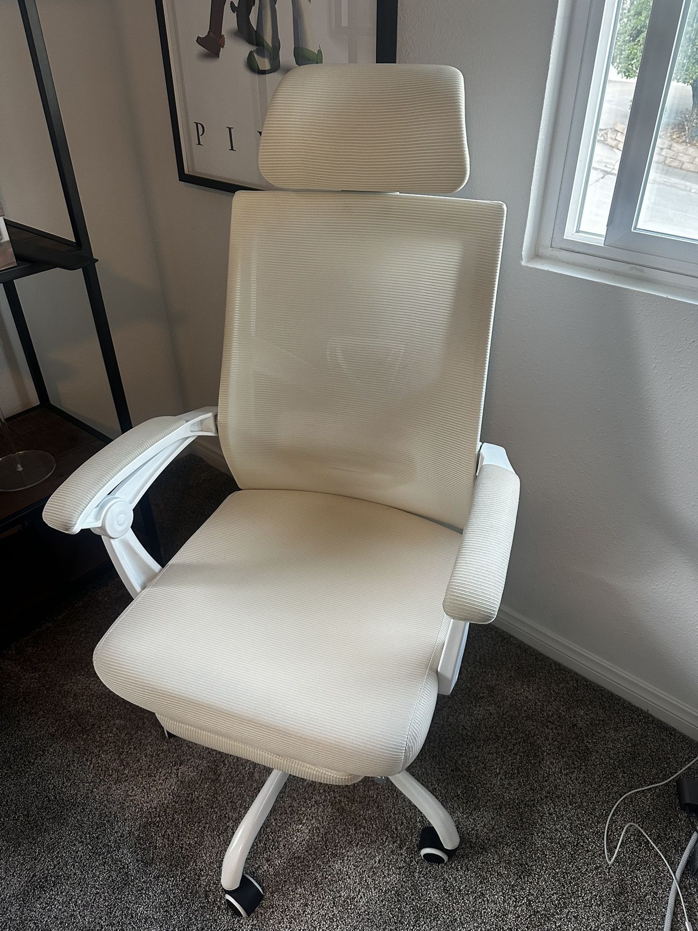 White office chair