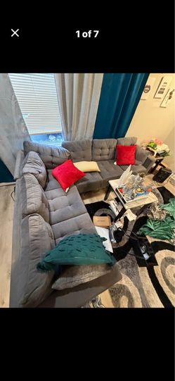 Gray Sofa